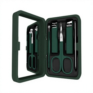 5 in 1 Stainless Steel <b>Nail</b> Clipper <b>Set</b> Portable Manicure Pedicure Tool Box for Men Women - Product Image 3