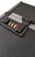 Valise de pilote à roulettes en aluminium Valise de voyage portable personnalisable avec support OEM/ODM Mallette rigide pour le vol