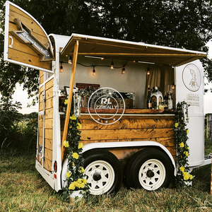 Rimorchio <span class=keywords><strong>Mobile</strong></span> per Cibo Veloce Stile <span class=keywords><strong>Vintage</strong></span> 2024, Carretto Bar <span class=keywords><strong>Mobile</strong></span> per Vendita Ambulante - Product Image 5