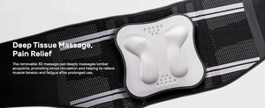 Supporto Lombare Ortopedico Personalizzato <span class=keywords><strong>per</strong></span> Alleviare il Dolore alla <span class=keywords><strong>Schiena</strong></span>, Potente Sostegno Lombare 8X con Cuscinetto 3D - Product Image 6