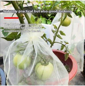 ถุงตาข่ายไนลอนกันแมลงวันผลไม้และนก แบบหนา ป้องกันอย่างดี สำหรับอบแห้งองุ่นและเบคอน  สามารถปรับแต่งได้ - Product Image 6