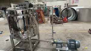 CE 500L Mixing Machine Food Industry High Shear Homogenizer Powder Mixer <b>Pump</b> - Product Image 3