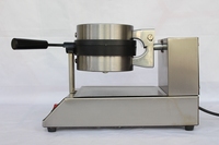 Gaufrier électrique automatique domestique, machine à gaufres rotative, sans chaleur, professionnelle, belge, pour usage commercial