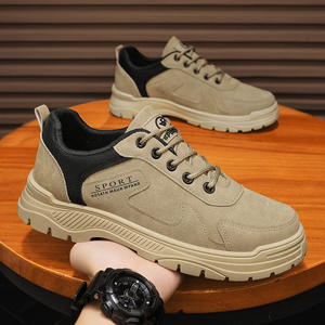 Scarpe da Lavoro Uomo 2026 Nuovo Stile 39-44 Antiscivolo Resistenti all'Usura Trendy e Versatili Casual Sportive Cargo - Product Image 4