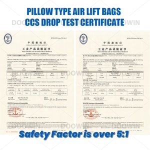 HF Welding PVC Coated Fabric Lifting <strong>Bag</strong> Enclosed Pillow Type Flotation Underwater <strong>Air</strong> Lifting <strong>Bag</strong> For Underwater Works - Product Image 2