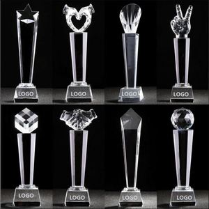 Madera maciza de alta gama personalizada, trofeos de cristal para hacer recuerdos de premios, medallas de madera de lujo de honor/ - Product Image 5