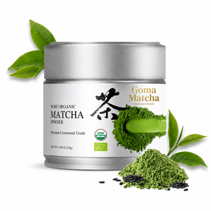 Matcha en Polvo de Grado Alimenticio en Lata, Té Verde en Envase Metálico, Venta al por Mayor, Grado Personalizado, Marca Privada, Suministro Directo de Fábrica OEM - Product Image 1