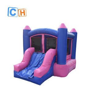 Château gonflable de saut pour enfants, mini château gonflable avec toboggan, bon marché, pour la maison ou les petits - Product Image 1