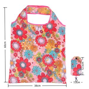 Sac de courses pliable, réutilisable, écologique, imperméable, robuste, pour femmes, vente <span class=keywords><strong>en</strong></span> gros - Product Image 2