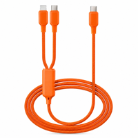 Cable USB C 2 en 1, 60W 27W PD, Carga Rápida, Trenzado de Nailon, Tipo C a Lightning, Cable de Datos Personalizado al por Mayor para iPhone y Android