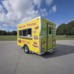 Camion de cuisine mobile 2025 pour crème glacée, bière, café, équipement de bar, équipé de DOT CE - Product Image 6