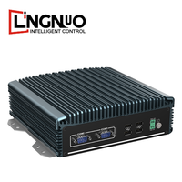 Mini PC Industrial con Interfaces de E/S Enriquecidas: 4 COM, 4 USB, Doble LAN, VGA, GPIO, MiniPCIe, WiFi, 3G, 4G, Compatible con Computación de Borde