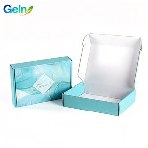 Boîte pliable de luxe avec logo personnalisé, boîte cadeau en papier ondulé de qualité supérieure pour les marques de beauté - Product Image 1