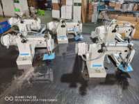 ZY927 Machine à coudre à point de chaîne à double aiguille industrielle alimentation hors bras pour manches aiguille unique nouveau pour moteur à usage domestique