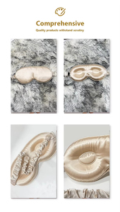 <span class=keywords><strong>Patch</strong></span> oculaire 3D en soie compressée <span class=keywords><strong>anti</strong></span>-rides pour hommes et femmes, avec attaches élastiques, masque oculaire pour un soulagement complet de la <span class=keywords><strong>fatigue</strong></span> - Product Image 6