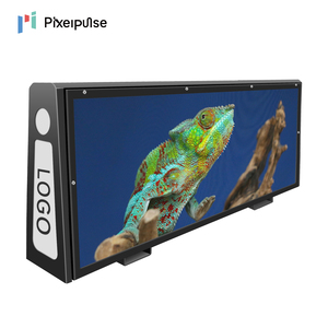 Pixelpulse Ultra-sottile esile colore pieno di alta luminosità P5 Display a <span class=keywords><strong>LED</strong></span> per Taxi/tetto privato auto cartellone - Product Image 1