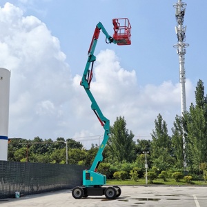 Самоходная подъемная платформа с сертификатом CE, новая, для внутренних и наружных строительных работ - Product Image 4