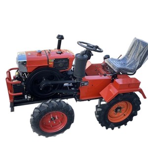 Mini tracteur 22 CV 4 roues motrices avec rotoculteur et charrue pour usage agricole - Product Image 4