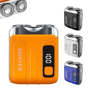 0728 Professional High-speed Motor Mini <b>Sized</b> Effortless Shaving Shaver Lcd Display Intelligent Face - Product Image 2
