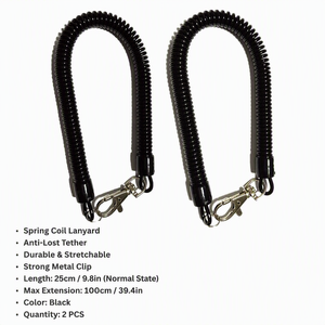 Metal Detector Accessories Spring Wire Anti-lost Bracelet Rope <b>Lanyard</b> - Product Image 1