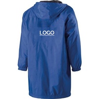 La parka à langer super absorbante est imperméable avec une doublure en laine et convient aux plages et aux piscines