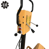 Compacteur de terre haute Performance, rouleau compresseur à main 20KN avec tambours vibrants de 700mm