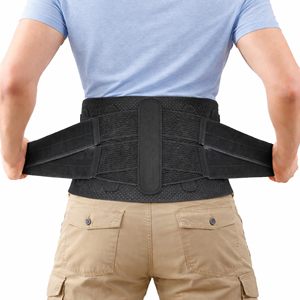 Soporte <span class=keywords><strong>Lumbar</strong></span> de Doble Tensión Directo de Fábrica, Cinturón de Soporte para la Espalda Baja y Media para Trabajo, Levantamiento de Pesas y Uso Diario - Product Image 1