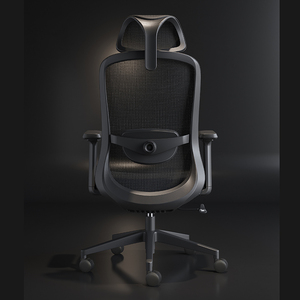 <span class=keywords><strong>Silla</strong></span> de oficina ergonómica de malla con respaldo medio y ajuste de altura - Product Image 5