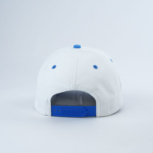 Cappellino da Baseball Premium <span class=keywords><strong>a</strong></span> 5 Pannelli con Visiera in Velluto Bicolore, Strutturato, Profilo Alto, Ricamo Personalizzato - Product Image 4