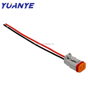 Conector Automotriz Impermeable Deutsch DT de 2 Pines, Macho y Hembra, para Cableado de Luces LED de Autos, Camiones y Barcos - Product Image 2