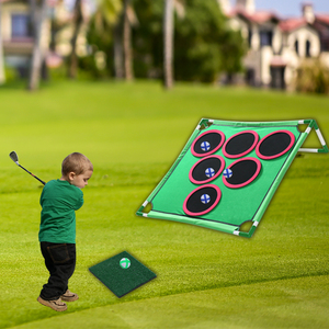 Kit d'entraînement de golf miniature pour la pratique du chipping en extérieur, compatible OEM, pour les distributeurs sportifs et les académies - Product Image 1