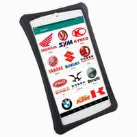 Ancel — outil de diagnostic de moto avec système Android universel, Scanner de détection, avec Tpad, igfêtes 001a, pour motocyclette