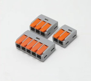 LT-412/413/414/415 Quick Wire Connectors Transparent Push-in Wire Connector with Copper Push-in <strong>Terminals</strong> - Product Image 3