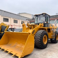 Chargeuse sur pneus CAT 950H d'occasion du Japon, godet général de 3,1 m³, inspection avant expédition, prête pour l'expédition maritime