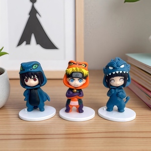 Set de 8 Figuras de Acción Originales de Anime Bnfigureq Serie Pajamars en Caja Ciega de PVC, Disfraz de Frozen de Japón, Regalo - Product Image 5