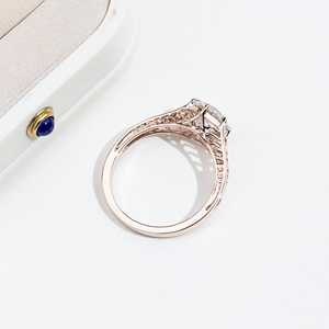 แหวนเพชรเม็ดกลมทอง 9K รุ่น MSR-2079 จาก Messi Jewelry - Product Image 3