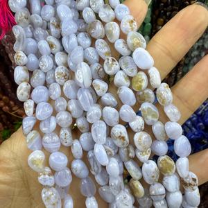 Perline di Pietra Naturale Hui Rui 5*8mm, Chips Irregolari su Filo 15 Pollici, Lapislazzuli Ideale per Creazione di Gioielli Fai-da-Te, Chips di Agata e Citrino - Product Image 5