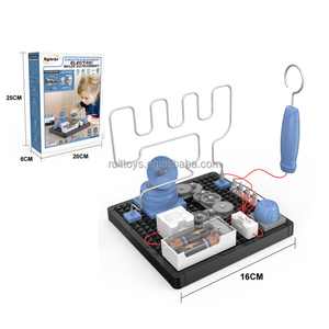 45Pcs circuiti elettronici Stem fai da te assemblano il gioco del labirinto di tocco elettrico della trasmissione dell'ingranaggio - Product Image 6