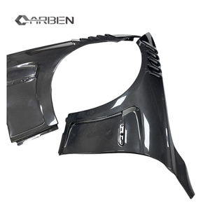 Nuevo kit completo de cuerpo de capó de guardabarros de fibra de carbono para <span class=keywords><strong>BMW</strong></span> 3 Series 330i <span class=keywords><strong>340i</strong></span> F30 F35 <span class=keywords><strong>F31</strong></span> 3 Series GT F34 guardabarros ventilado con orificio abierto - Product Image 4