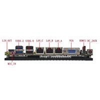 Placa Base Mini ITX Intel N100 N95 de Cuatro Núcleos con 4 LAN, Router Suave de 2.5GbE, Firewall, Placa Principal para PC de Control Industrial