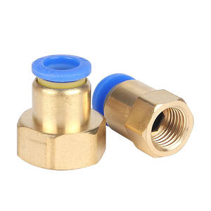 Raccord pneumatique PCF8-02 à filetage interne, connexion rapide pour tuyau d'air, filetage interne 4-01, droit 10-03, 12-04 - Product Image 4