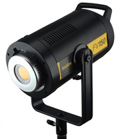 God/ox Fv150 1/8000s Flash de synchronisation haute vitesse lumière LED 150w Dimmable 5600k Cri 96 + récepteur sans fil intégré 2.4g télécommande