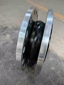 EPDM cao su mở rộng Doanh cấp thực phẩm cao su với SS304 mặt bích hypalon cao su dưới đây với mặt bích thép carbon chiều dài tùy chỉnh - Product Image 4