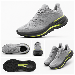 Women Lightweight Air Cushion Mesh Walking Sneakers Pastel Pink Shock Absorb <b>Wedge</b> Sole Gym Jogging <b>Trainers</b> Ready Stock - Product Image 4