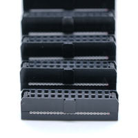 Câble plat IDC, faisceau de câbles, double rangée, pas de 2,54 mm et 2,0 mm, connecteur femelle 20P 40P, IP66, pour automobile et PCB