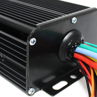 Kit de conversion de vélo électrique avec contrôleur à onde sinusoïdale FOC 48-72V 45A 60A pour écran LCD programmable UKC1 pour 2000W 3000W