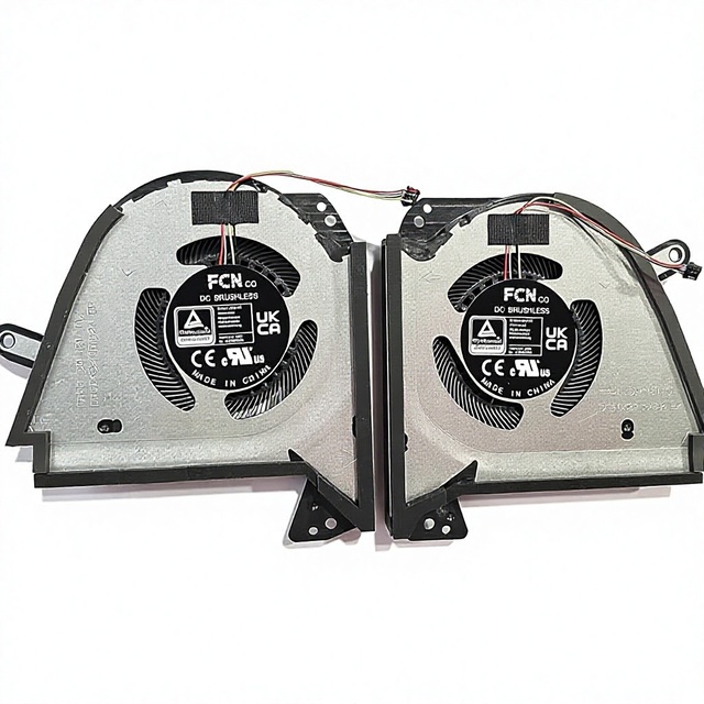 CSEZWASM Quiet 12V Laptop CPU GPU Cooling Fan for Zephyrus GU603 Series 17dbA 3-Pin Forced Air