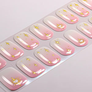 Venta al por Mayor <span class=keywords><strong>de</strong></span> Esmaltes <span class=keywords><strong>de</strong></span> Gel <span class=keywords><strong>de</strong></span> Calidad Profesional, 3D, con Diamantes, <span class=keywords><strong>de</strong></span> <span class=keywords><strong>Goma</strong></span> Suave, Sin HEMA, Sin Lámpara UV, Tiras Adhesivas para <span class=keywords><strong>Uñas</strong></span>, Envolturas <span class=keywords><strong>de</strong></span> Gel para <span class=keywords><strong>Uñas</strong></span> Sin UV - Product Image 3