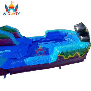 Outdoor Customizable <b>Pirate</b>-Themed PVC Inflatable Water Slide for Residential Backyard Pool Party - Product Image 6