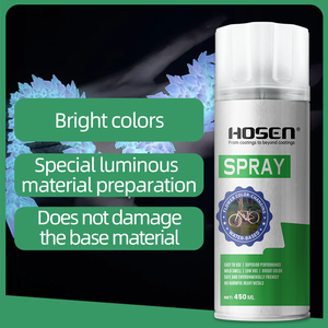Pintura en aerosol luminiscente a base de agua Fluorescente Noche Visible Pintura en aerosol brillante que emite la noche - Product Image 2